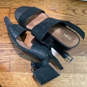 TOMS strappy block heeled sandal